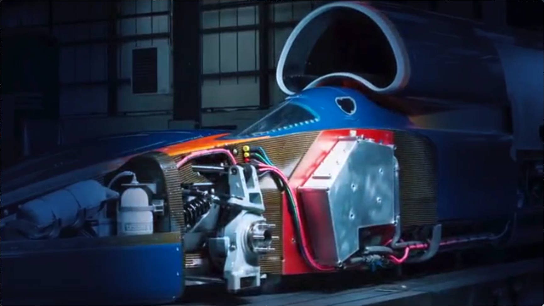 Bloodhound supersonic car london debute Event