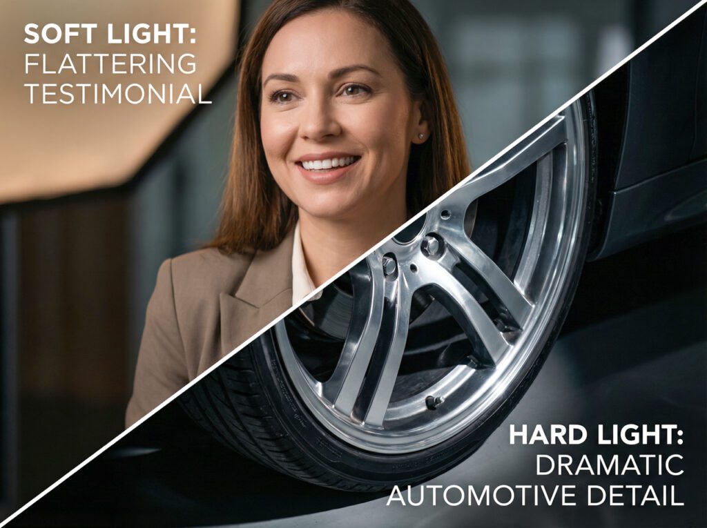 Soft vs Hard Light Comparison – Lumira Studio Soft vs Hard Light Comparison