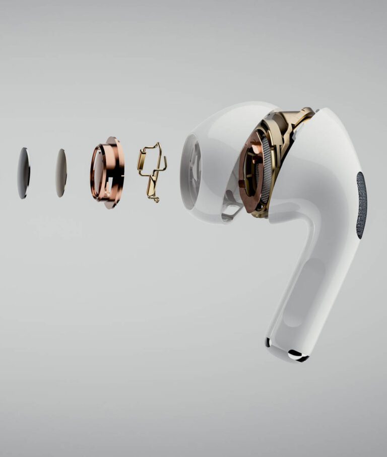 airpod explosion render 0002 – Lumira Studio airpod explosion render – Lumira Studio