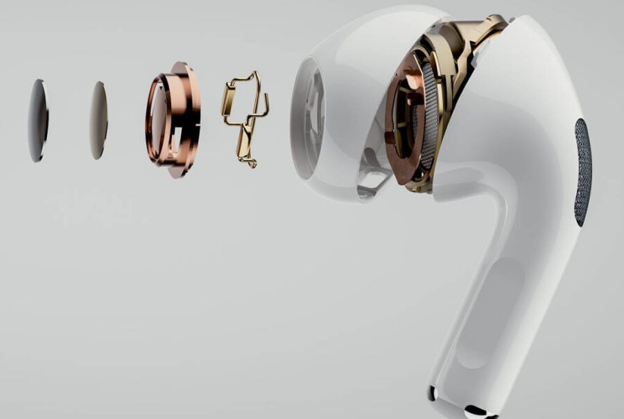 airpod explosion render