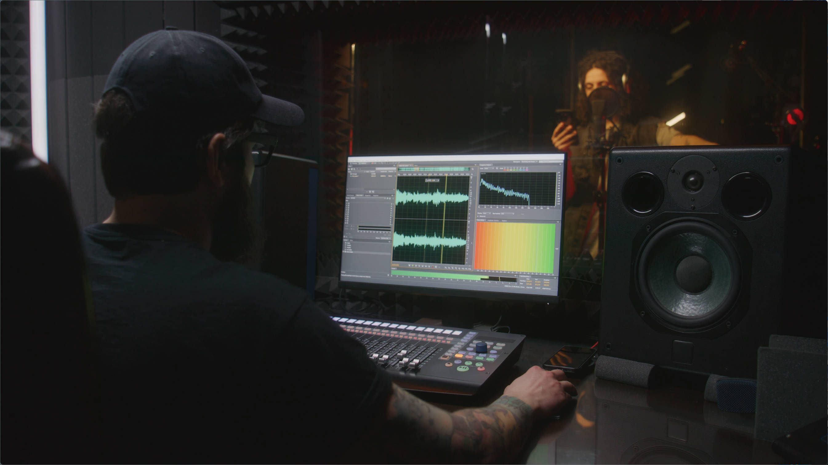 sound editor editing waveform – Lumira Studio