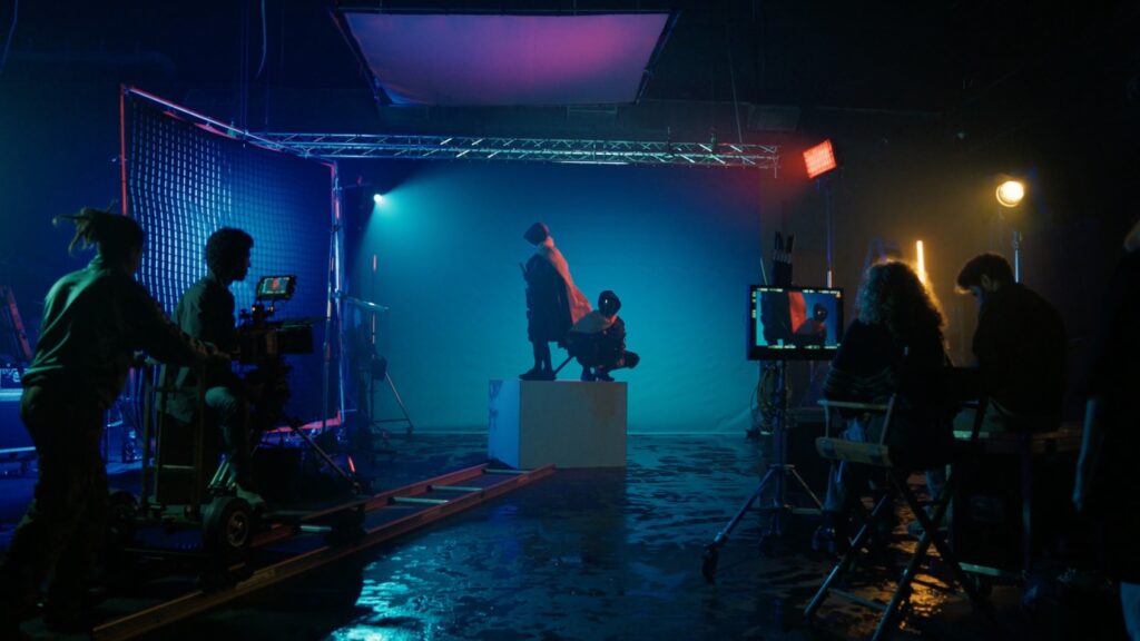 video shoot in studio A 7-Day Guide to Business Video Production_day 1