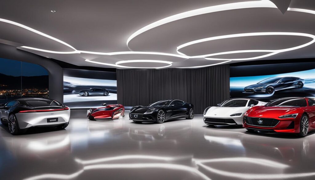 Digital Car Showcases in Video Production