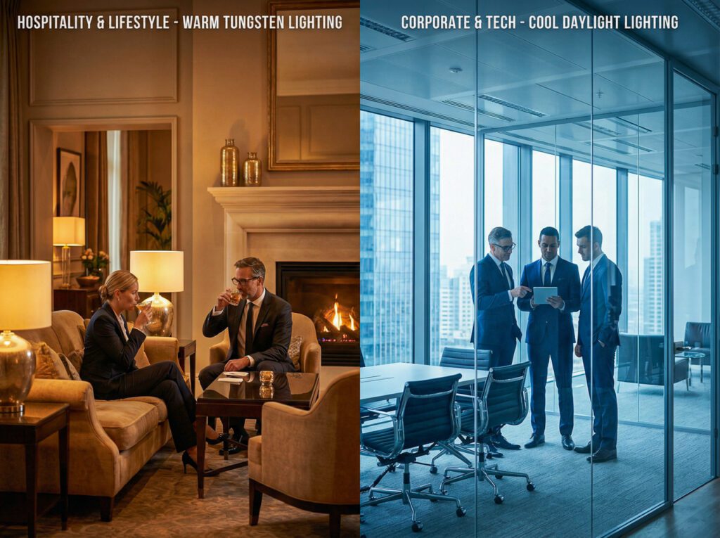 Light Colour Temperature Comparison